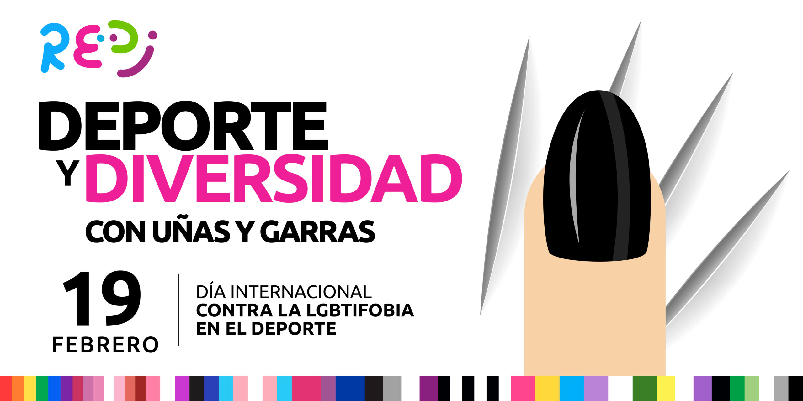 Campaña de REDI por el día contra la LGBTIfobia en el deporte